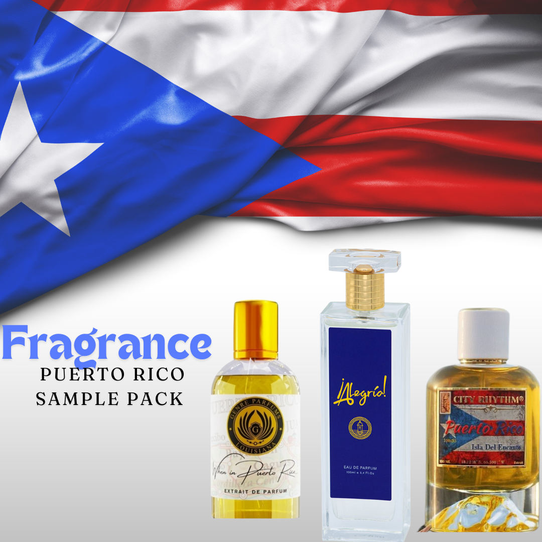 Puerto Rico Fragrance 3ml Sample pack Pre Order