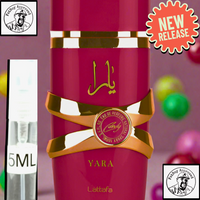 LATTAFA YARA CANDY FOR WOMEN.  5ML DECANTS