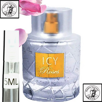 FRAGRANCE WORLD ICY ROSES  (ROSES ON ICE TWIST) 5ML DECANTS