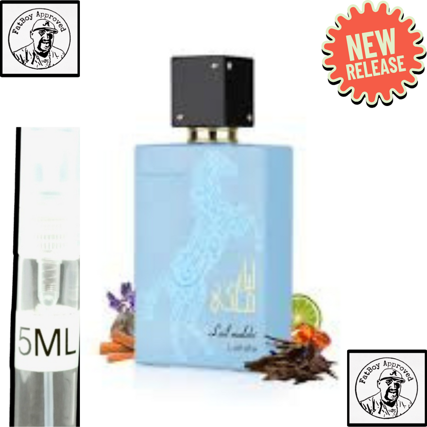 Lattafa Lail Maleki Moroccan Blue 5ML DECANTS