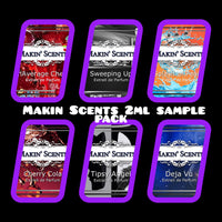 MAKIN SCENTS 2ml Sample Packs