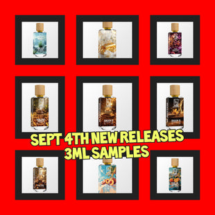 DUA FRAGRANCES October 4th RELEASES 3ML SAMPLES