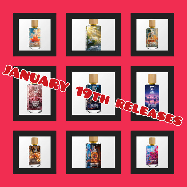 DUA FRAGRANACE JANUARY 19TH RELEASES 3ML SAMPLES