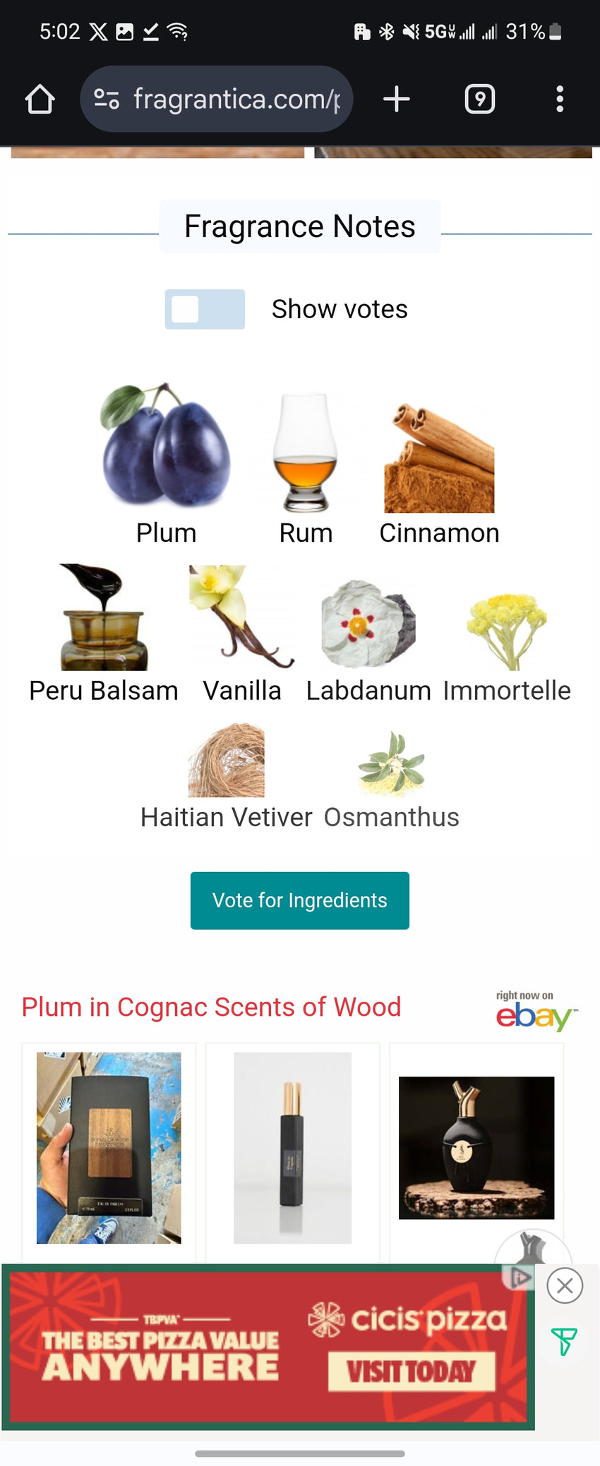 Scents of Wood Plum in Cognac Sample Decants