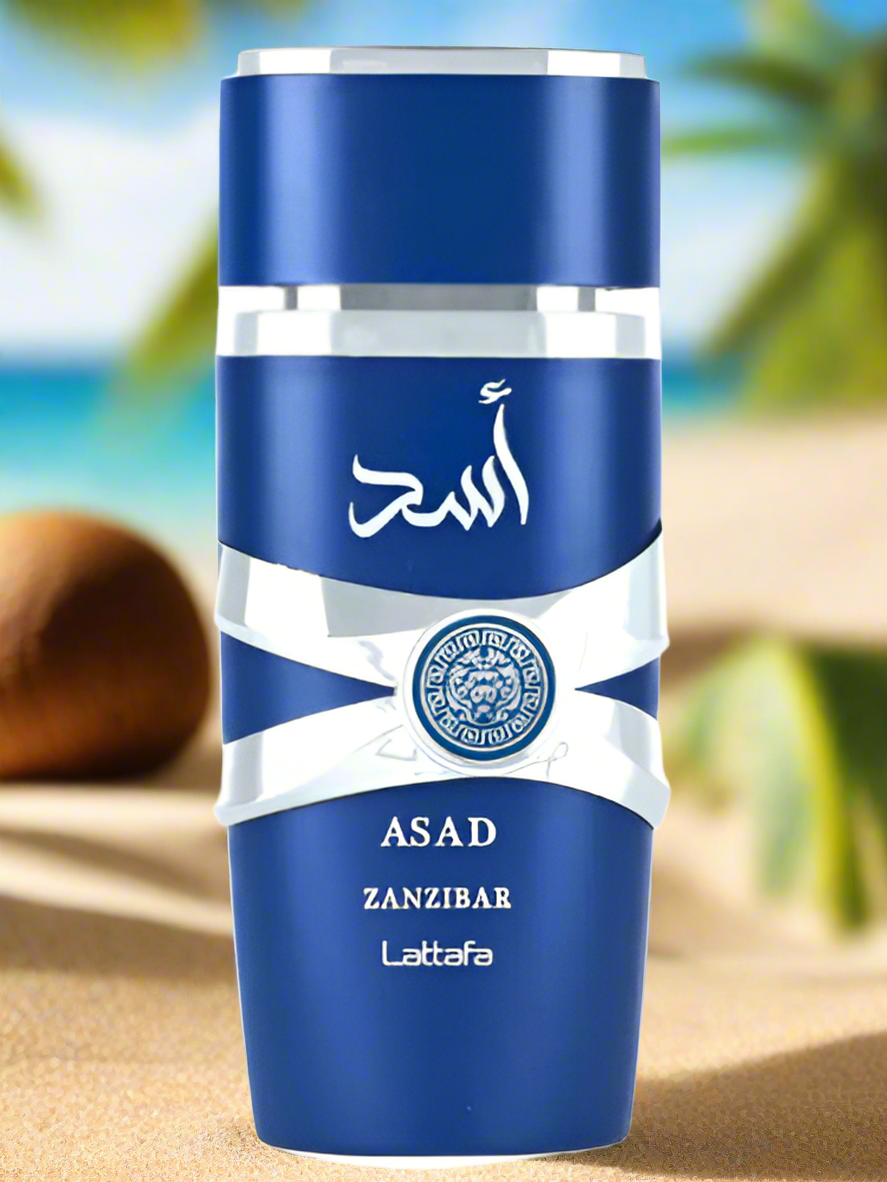 Lattafa Asad Zanzibar Eau
De Parfum 5ml Decants