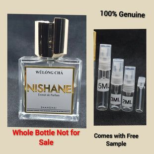 Nishane Wulong Cha Samples. Comes with Free Sample and travel bag