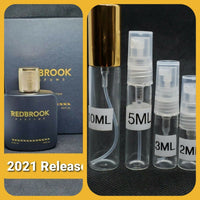 Redbrook Parfums Underground Edition  Samples Plus Free Sample+bag