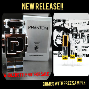 Paco Robane Phantom DECANTS comes with a free sample