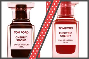 TOM  FORD ELECTRIC CHERRY AND SMOKED CHERRY NEW RELEASE DECANTS