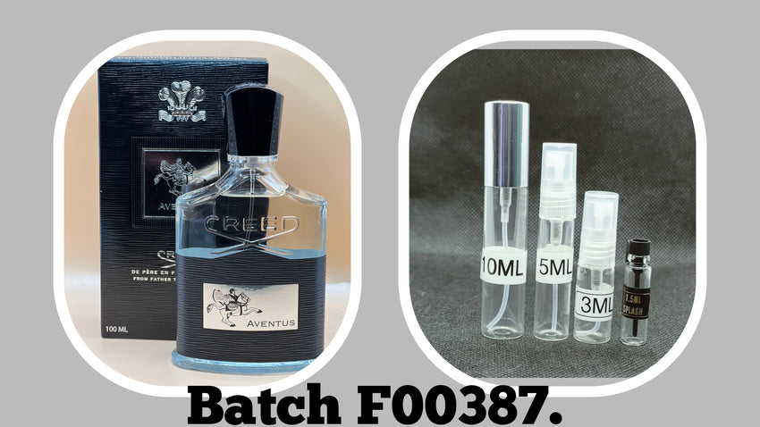 Creed Adventus Decants Batch F00387